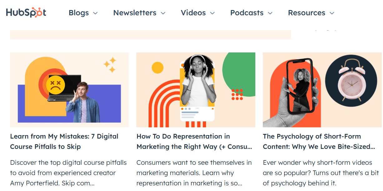 site page screenshot