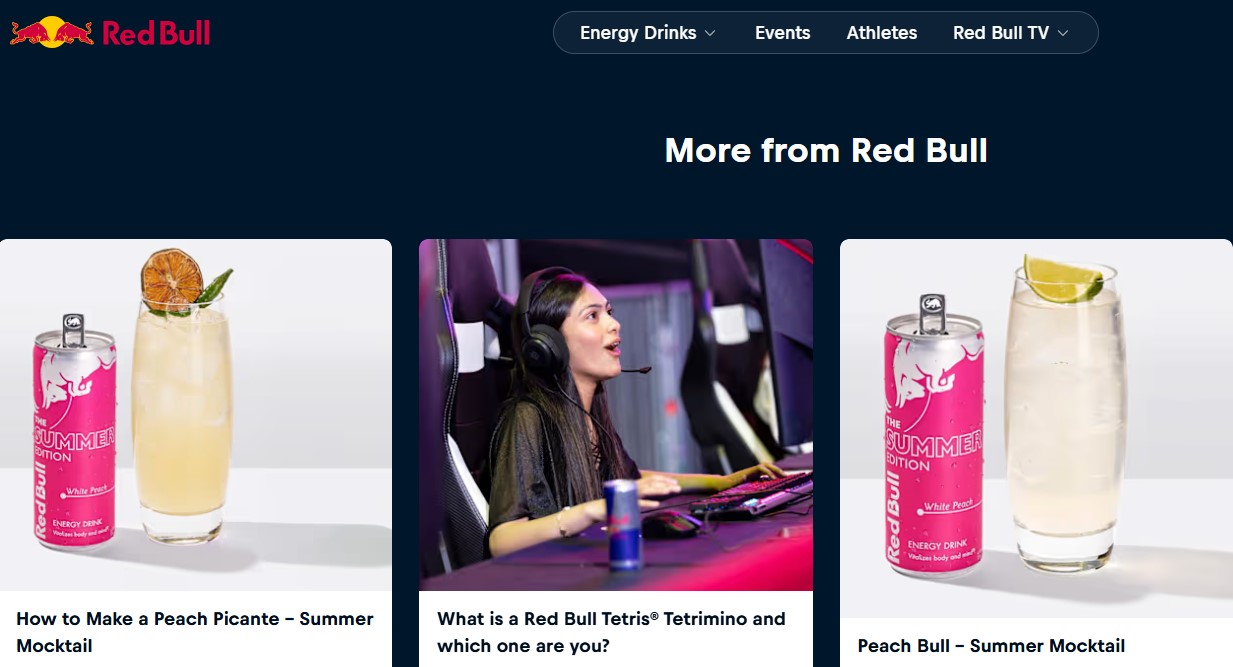 site page screenshot