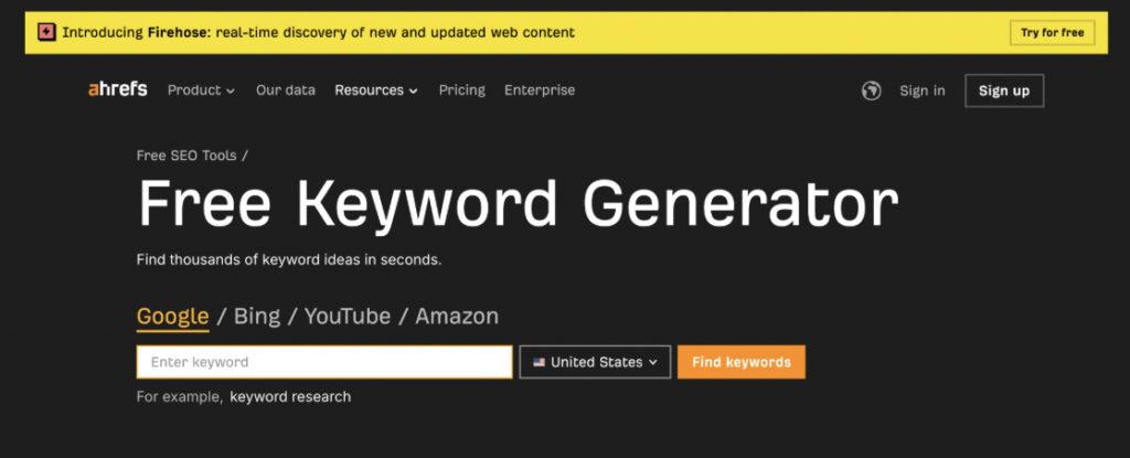 How to find long-tail keywords