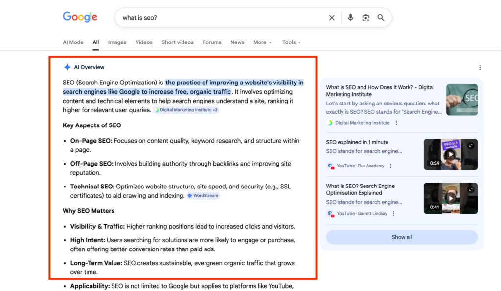 Measuring B2B SEO success