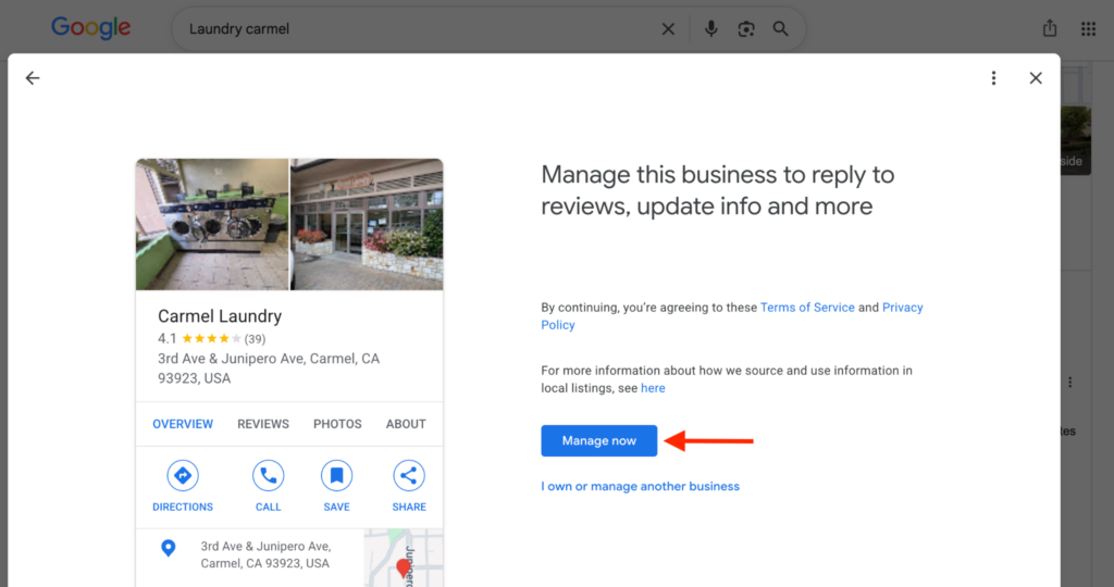 How to create and verify your Google Business Profile - 1