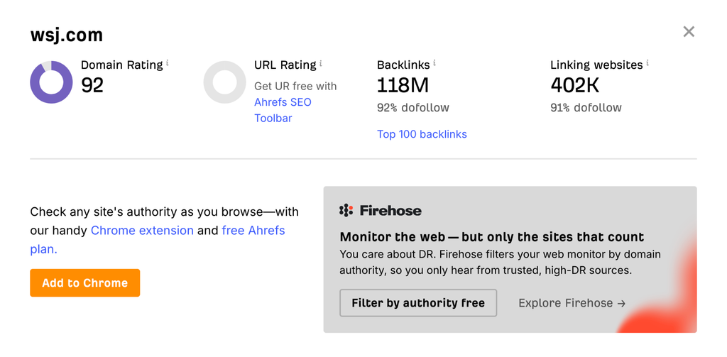 How to check your Domain Authority (top tools)? - 1